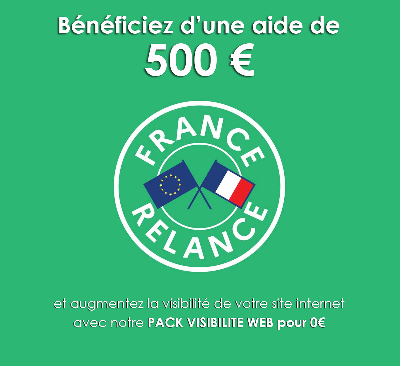 BÉnÉficiez Du ChÈque NumÉrique De 500€ Et Augmentez La Visibilité De Votre Site Internet Avec 9726